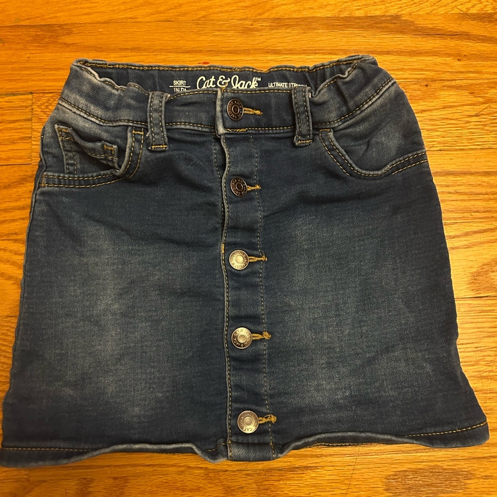 Cat & Jack Blue Denim Skirt